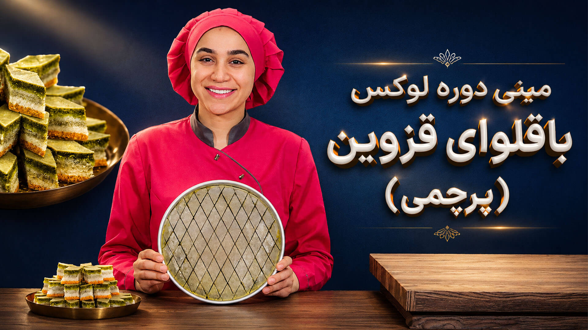 مینی دوره باقلوای لوکس قزوین (پرچمی)