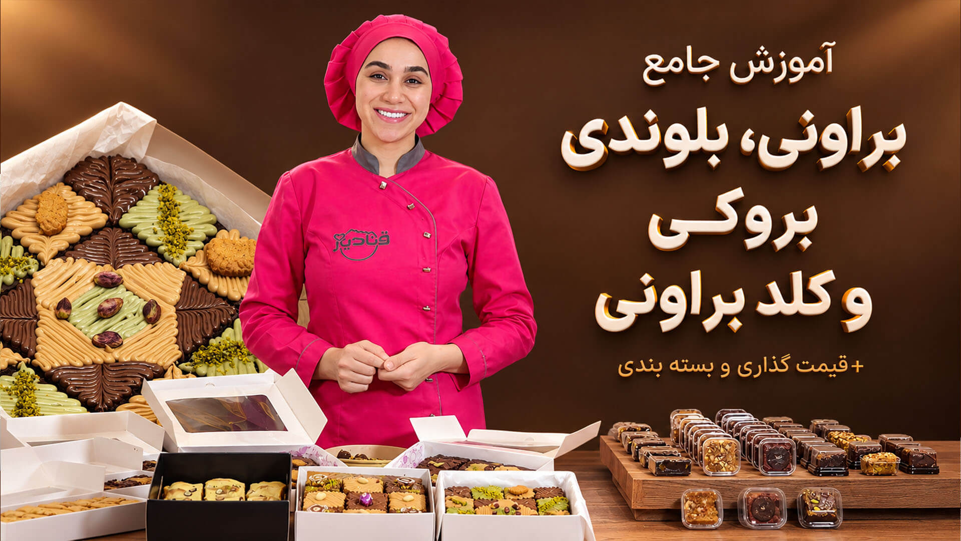 آموزش جامع براونی، بلوندی، بروکی و کلدبراونی